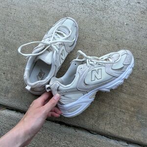 New Balance 530- Sea Salt with Moonbeam and Timber Wolf size M4.5/W6